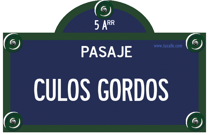 cartel_de_pasaje-de los-CULOS GORDOS _en_paris